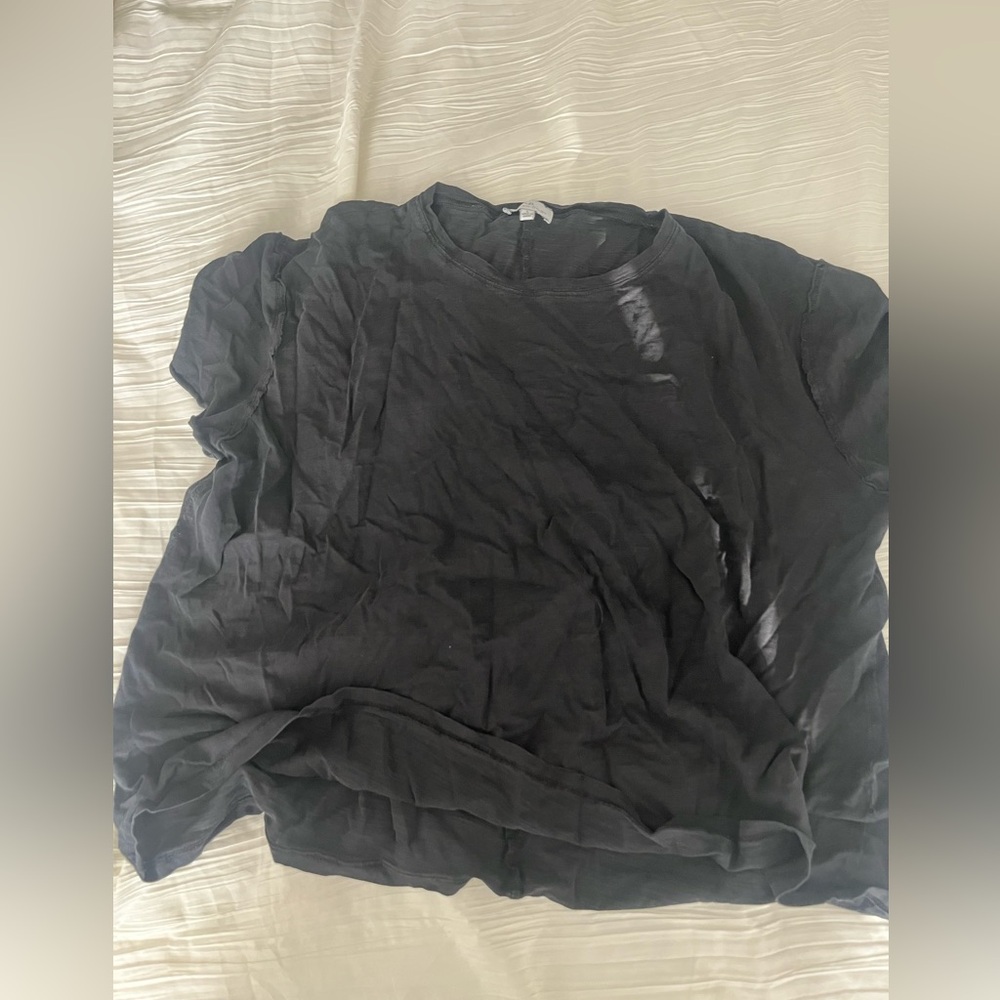 Black casual shirt